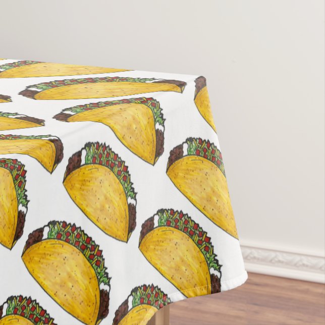 Nappe Cuisine mexicaine Taco Tacos Tacos à coque (In Situ)