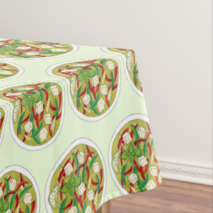 Nappe Curry vert thaïlandais Poivrons Basil Restaurant N