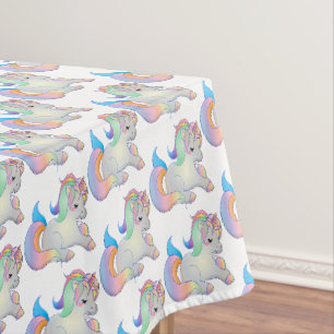 Nappe Cute Little Baby Unicorn Pastel Rainbow Color