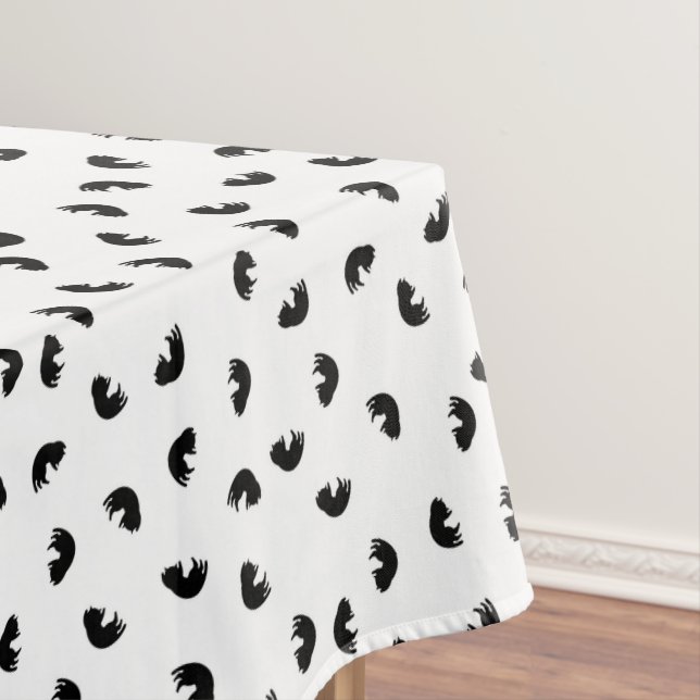 Nappe CUTE Motif de chat noir et blanc (In Situ)