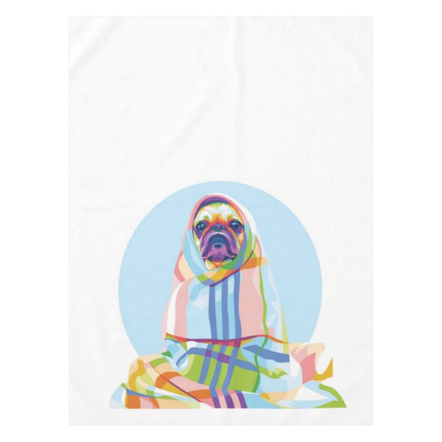 Nappe Cute Pug Dog (Devant)