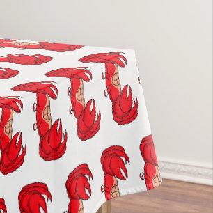Nappe Cute red crab cartoon