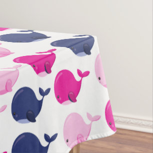 Nappe Cute Whales, Pattern of Whales, Sea Animals