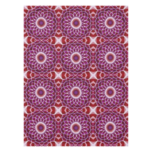 Nappe Dahlia violet rouge (Devant)
