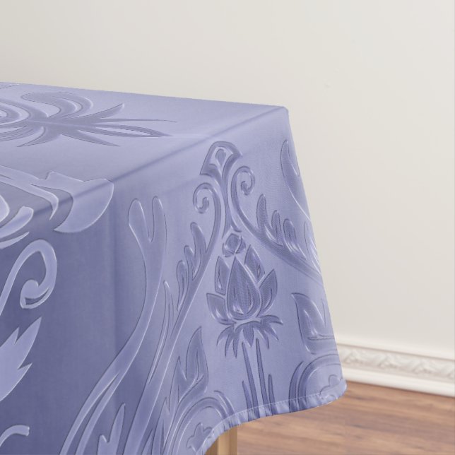 Nappe Damassé florale en acier de dentelle de bigorneau (In Situ)