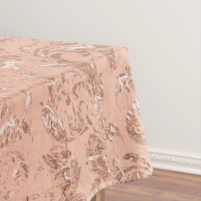 Nappe Damassé or rose (In Situ)