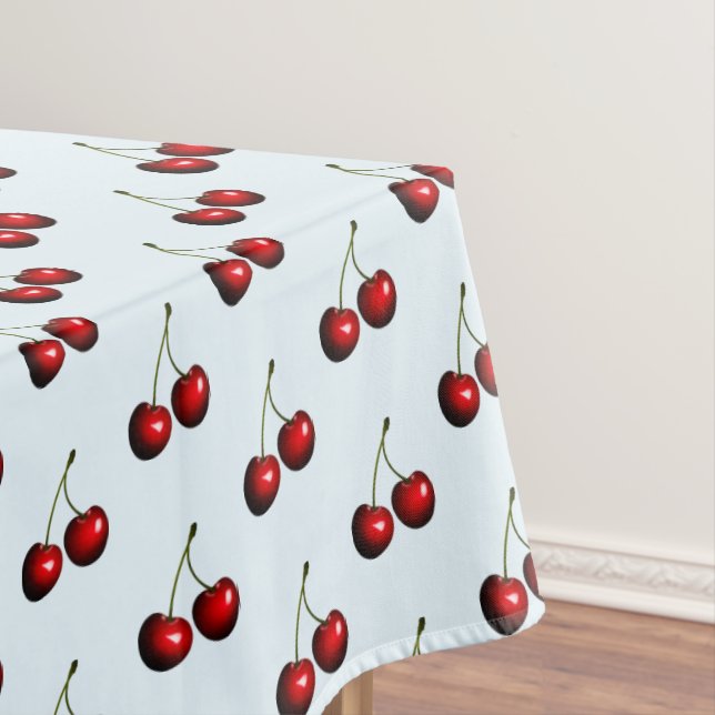 Nappe de cerises rouges - Choisir la couleur (In Situ)
