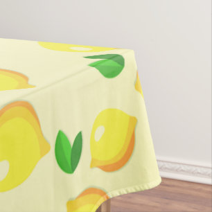 Nappe de citron jaune