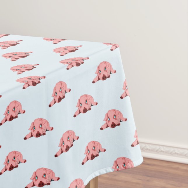 Nappe de cochon rose - Choisir les couleurs (In Situ)