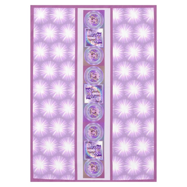Nappe de la fée du soleil pourpre (Devant)