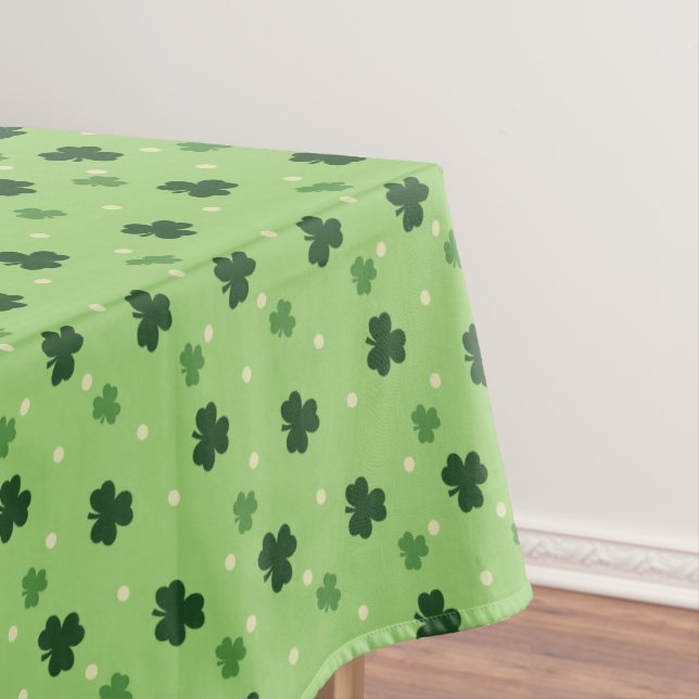 Nappe de motif de shamrock (In Situ)