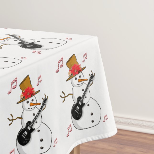 Nappe de Noël, Joyeux Noël, Menthe poivrée (In Situ)