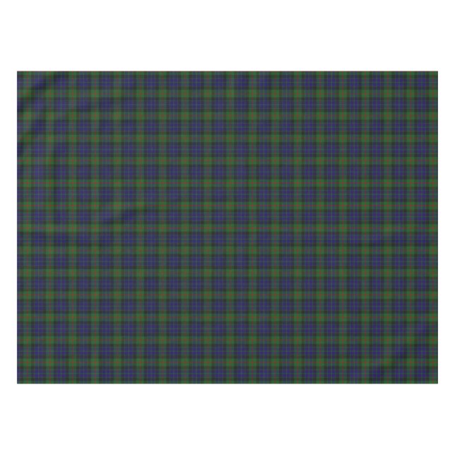Nappe de plaid de tartan de Gunn de clan (Devant (Horizontal))