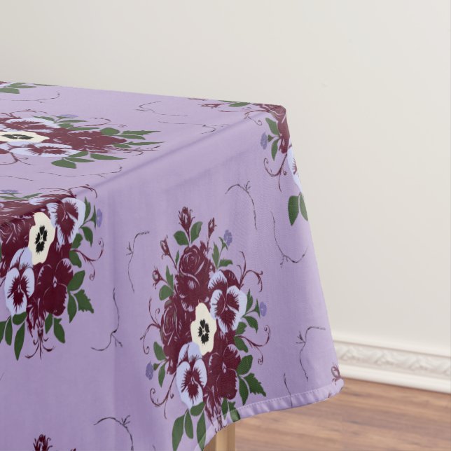 Nappe de table - Bouquet de Violettes (In Situ)