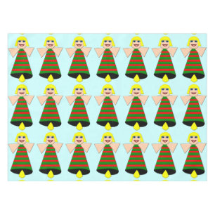 Nappe de table cloche ange de Noël