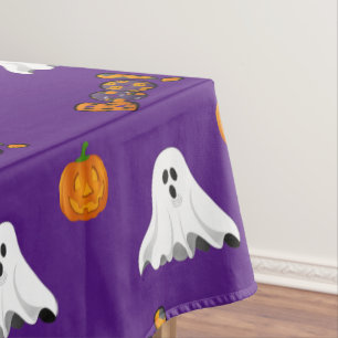 Nappe de table de fête de motif de fantôme Hallowe