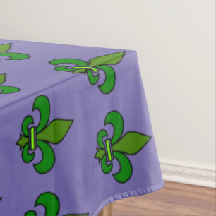 Nappe de table Fleur de Lis Mardi Gras Décoration