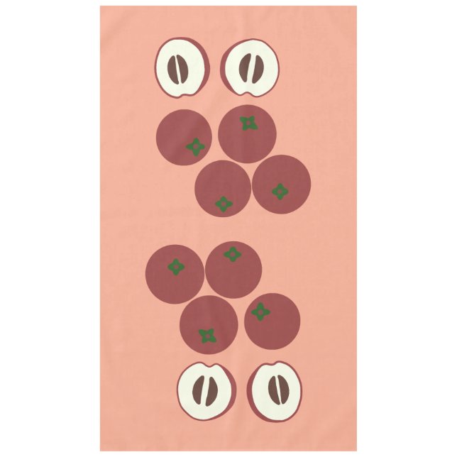 Nappe de table Pomme Velours (Devant)