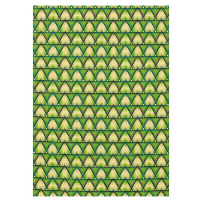 nappe de texture verte géométrique Abstraite (Devant)