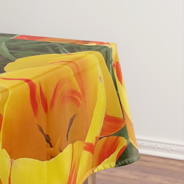 Nappe de Tulipes Jaunes Printemps (In Situ)