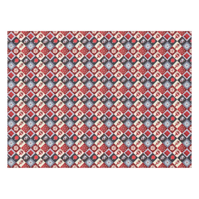 Nappe Décor de Noël (Devant (Horizontal))