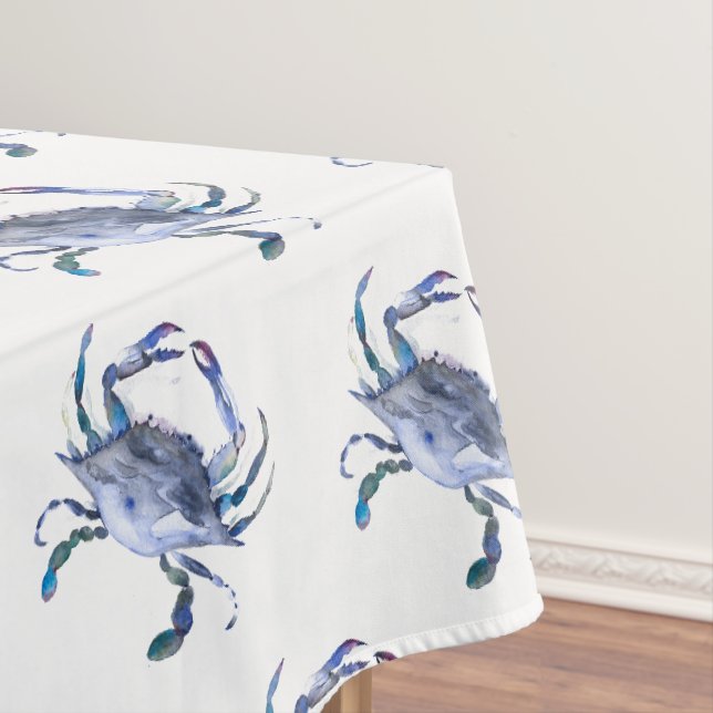 Nappe Décor de plage du crabe côtier (In Situ)