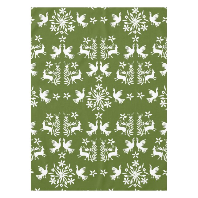 Nappe Décor mexicain Otomi (Devant)