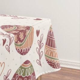 Nappe décorative du motif | d'oeufs de pâques