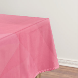 Nappe Dégradé géométrique en maille à motif rose clair