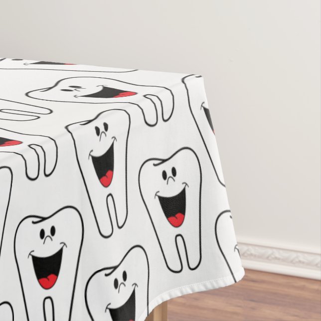 Nappe Dents Blancs Sourire Dentiste (In Situ)