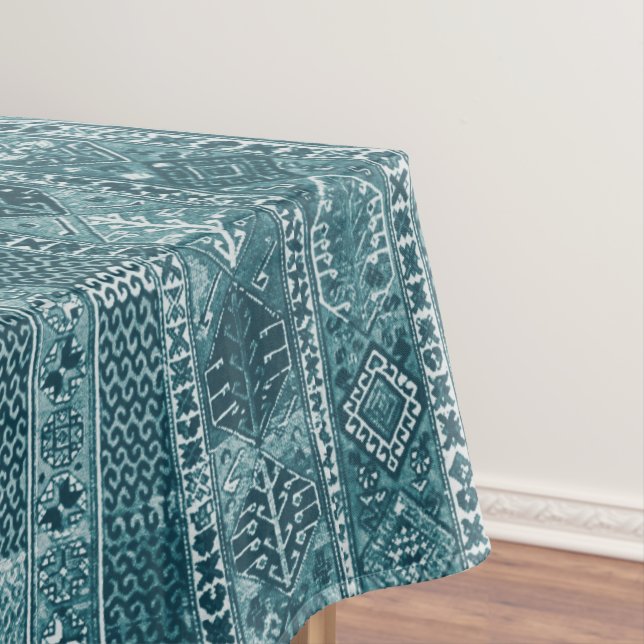 Nappe Design de tapis orientaux dans les tons bleus (In Situ)