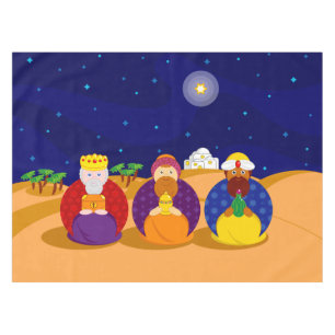 Nappe Dessin "Les Trois Rois" / "Les Trois Sages",