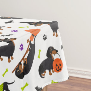 Nappe d'Halloween Dachshund