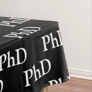 Nappe Diplômé de doctorat noir
