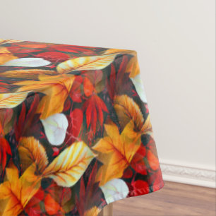 Nappe Domaine du feuillage avec Feuilles d'érable aux co
