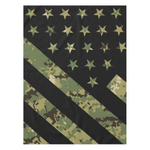 Nappe Drapeau américain du Camouflage numérique milita