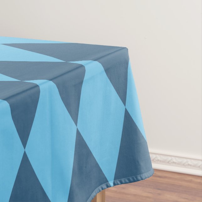 Nappe Drapeau bleu Bavaria Rhombus Motif (In Situ)