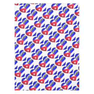 Nappe Drapeau cardiaque cubain