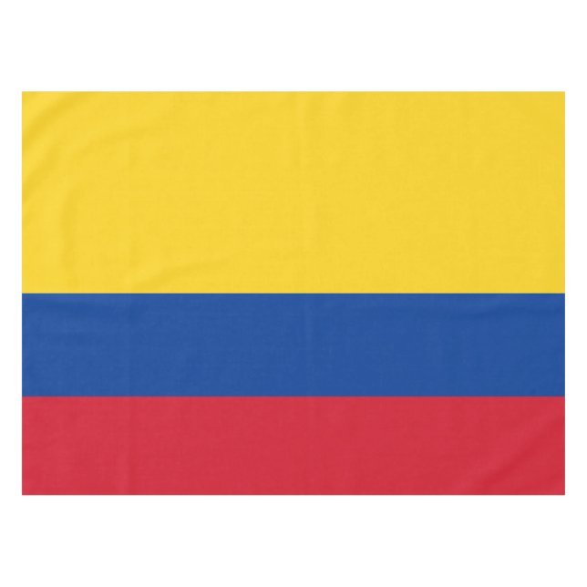 Nappe Drapeau Colombie - Bandera De Colombia (Devant (Horizontal))