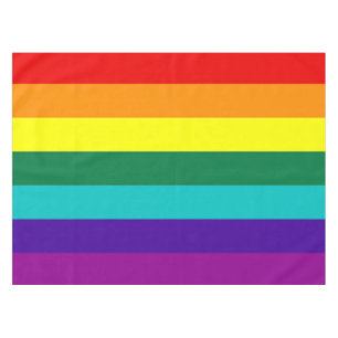 Nappe Drapeau de la Fierté arc-en-ciel 7 bandes