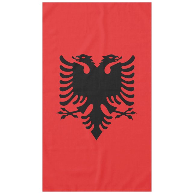 Nappe Drapeau de l'Albanie (Devant)