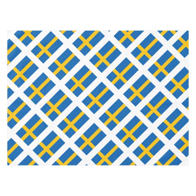 Nappe Drapeau de Suédois de Sverige Suède (Devant (Horizontal))