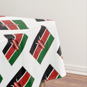 Nappe Drapeau du Kenya