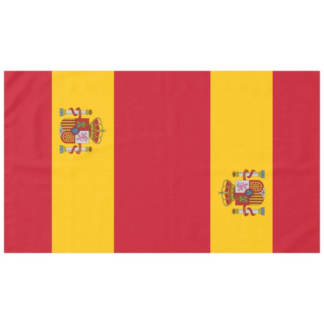 Nappe Drapeau Espagne - Bandera de Espana (Devant (Horizontal))