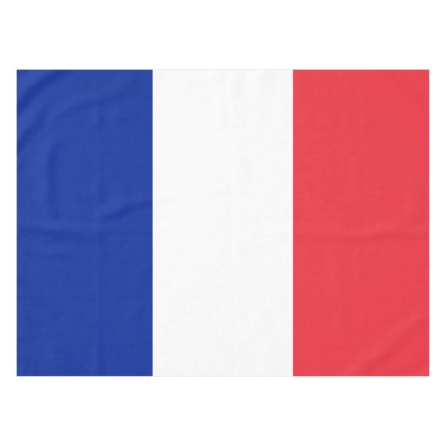 Nappe Drapeau France (Devant (Horizontal))