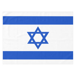 Nappe Drapeau Israël étoile bleue de David