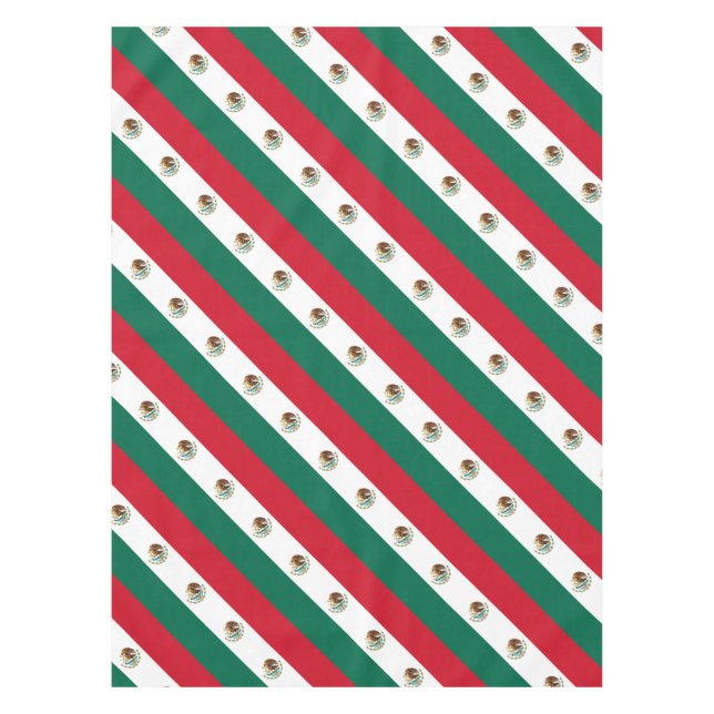 Nappe Drapeau mexicain de Bandera de México (Devant)