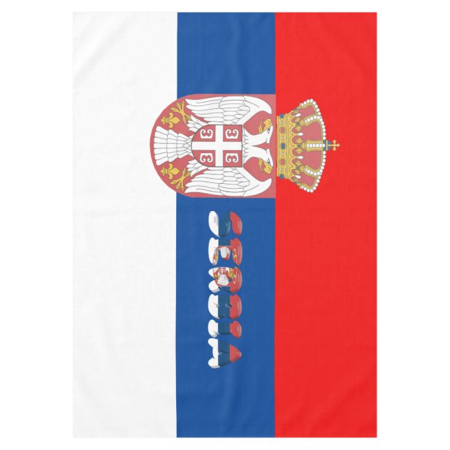 Nappe Drapeau serbe (Devant)