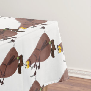 Nappe Drôle affamé pulette affamée dessin animé