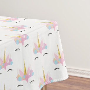 Nappe du motif de licorne